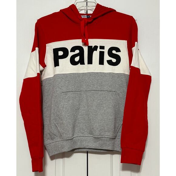 Plaisir de Paris Hooded Sweater, Size XL - Picture 1 of 5